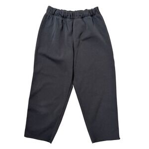 GAP Cozy Tech Pants Black Lounge‎ Pull On Sweatpants Women's Size S Fleece Lined
